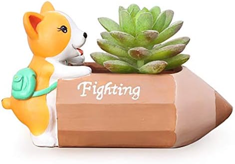 CindyZzz Succulent Plant Pot Vintage Watering Kettle Shaped Planting Pots Small Flower Containers Vase for Indoor Desktop Decorations