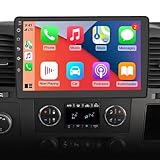 AWESAFE Car Radio Stereo for Chevy Chevrolet Silverado Tahoe Equinox GMC Sierra Yukon with Wireless Apple CarPlay Andriod Auto 10 inch Touch Screen