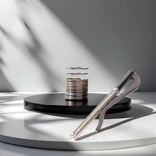 1Pc Black Metal Bifold Money Clip Bar Wallet Replace Parts Spring Clamp Cash Holder Money Clips3