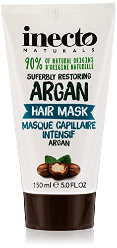 Inecto Naturals Superbly Restoring Argan Tratamiento Capilar Hidratación con Aceite Orgánico de Argán, 150 ml Cover