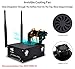 Jetson Nano Metal Case/Enclosure for Jetson Nano Developer Kit and B01(A02 & B01) with Camera Holder,Reset and Power Buttons, Support Single or Binocular Camera,Cooling Fan,Wireless-AC8265