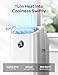 DREO Portable Air Conditioners, 14000 BTU AC Unit for Bedroom with Drainage-Free Cooling, 3-in-1 with Fan & Dehumidifier, Touch/APP/Voice/Remote, 24h Timer, Smart Floor AC for Room Indoors, AC516S