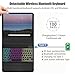 LUIOOXEIM Backlit Keyboard Case for Samsung Galaxy Tab S10 Lite/ S10 FE/ S9 FE 10.9-11 Inch, 3 Color Backlit, Detachable Keyboard, with S Pen Holder and Mouse