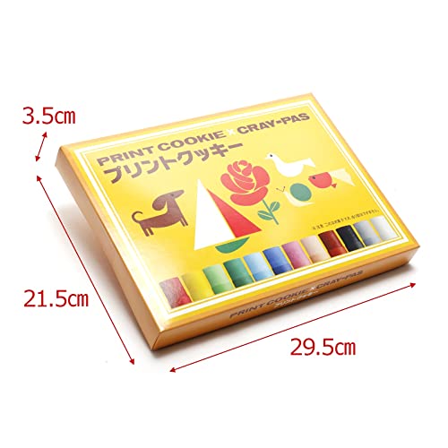 トレンディ サクラクレパスコラボ プリントクッキー 20枚 クッキー クレパス お菓子 個包装 大阪土産 人気 SNS プレゼント ギフト 洋菓子 誕生日 お返し おしゃれ 面白い 7枚目
