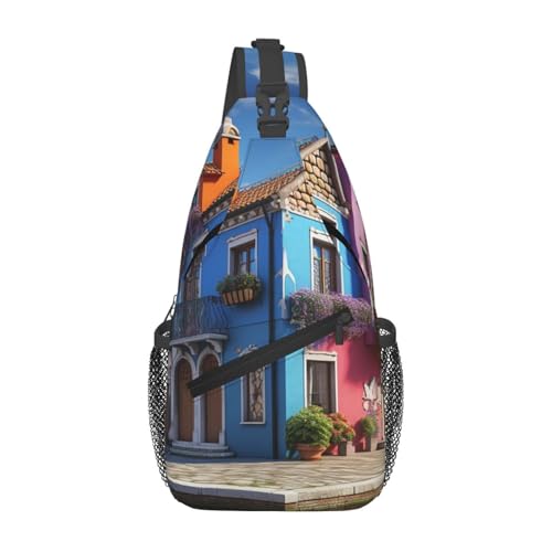 Mochila cruzada unisex para vestir y senderismo