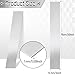 304 Brushed Stainless Steel Finishing Sheet Metal Gap Filler Trim Strip Metal Trim for Home Kitchen Tools (Silver,5 x 30 Inch)