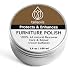 Beeswax Furniture Polish, 100% natural, for any kind of wood, nourishing, renewing, sealing, covering scratches, protecting from drying out, restoring wood’s natural beauty. The best wood wax cream.