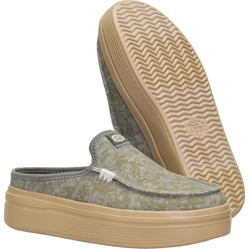 Image of HEYDUDE Women's Austin Lift Platform Mule | Casual Slip-On Shoes | Lightweight, Comfortable, Stylish Everyday Footwear