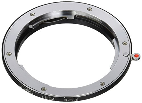 Image of Fotodiox Pro Lens Mount Adapter - Leica R SLR Lens to Canon EOS (EF, EF-S) Mount SLR Camera Body