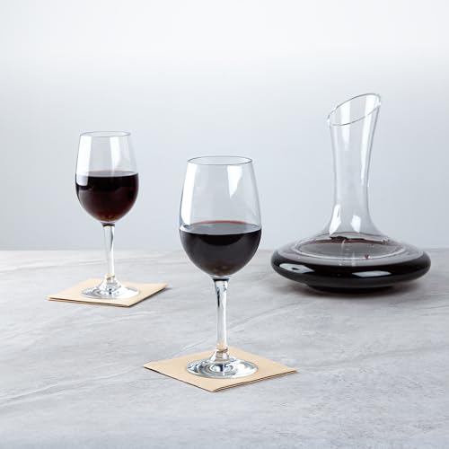 Restaurantware Bev Tek 16 Ounce Wine glasses, 48 Heavy-Duty Stemmed Wine Glasses - Dishwashable, Shatterproof, Clear Polycarbonate Wine Glasses, For All Kinds Of Beverages by Restaurantware - Image 3