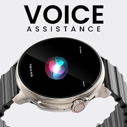 Image of CELLECOR A5 PRO DISC 1.52 inch HD Display- BT Calling Smartwatch, 500 NITS, AI Voice Assistant, with 120+ Sports Modes, SpO2, HR, IP68, Camera Control - Golden Black