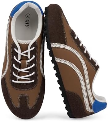 QIY Sneakers for Women Lightweight Casual Tennis Walking Shoes Co...