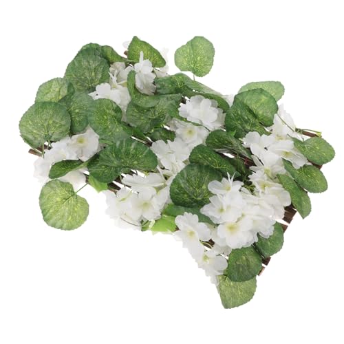 SUPVOX Enrejado de Flores Falsas Valla de Flores de simulación Valla de celosía Decoración Exterior Valla Madera decoración de Enrejado de Valla celosía para trepar Plantas el plastico
