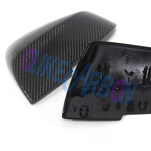Olike Real Carbon Fiber Rear Side Mirror Cover For Bmw F20 F22 F23 F30 F32 F33 X1 E84 (Replacement Normal) #TOP2