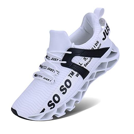 Snocks Schlüsselanhänger edel Damen & Herren für Auto Schlüsselanhänger 6 Wonesion Herren Fitness Laufschuhe Atmungsaktiv rutschfeste Mode Sneaker Sportschuhe,2 Weiß,42 EU