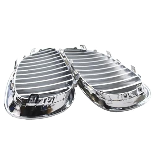 Parrilla delantera cromada para BMW E60 E61 Serie 5 (2003-2009) tipo riñón 6