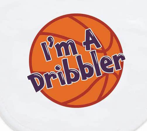 ChalkTalkSPORTS Basketball Baby & Infant Bibs | Soft Microfiber Basketball Baby Bibs3