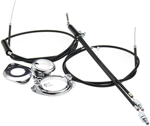 Full Kit BMX Gyro Brake Cables Front Rear (Upper + Lower) with Spinner Rotor