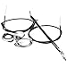 New Full Kit BMX Gyro Brake Cables Front Rear (Upper + Lower) & Spinner Rotor