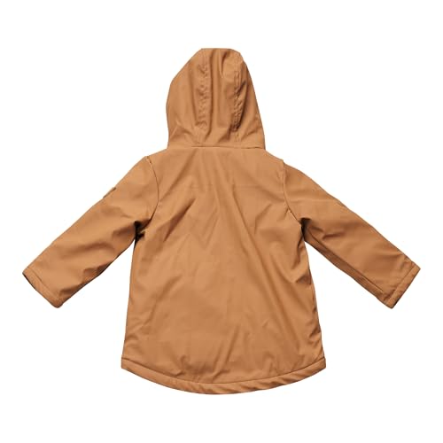 Image of Hunter Boys Plush Lined Rain Jacket - Waterproof Hooded Coat for Kids, Toddlers & Big Boys, Cold Weather Outerwear (2T-12)
