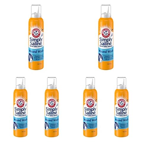 Arm & Hammer Simply Saline Wound Wash 7.4 Ounce - 6 Pack Cover