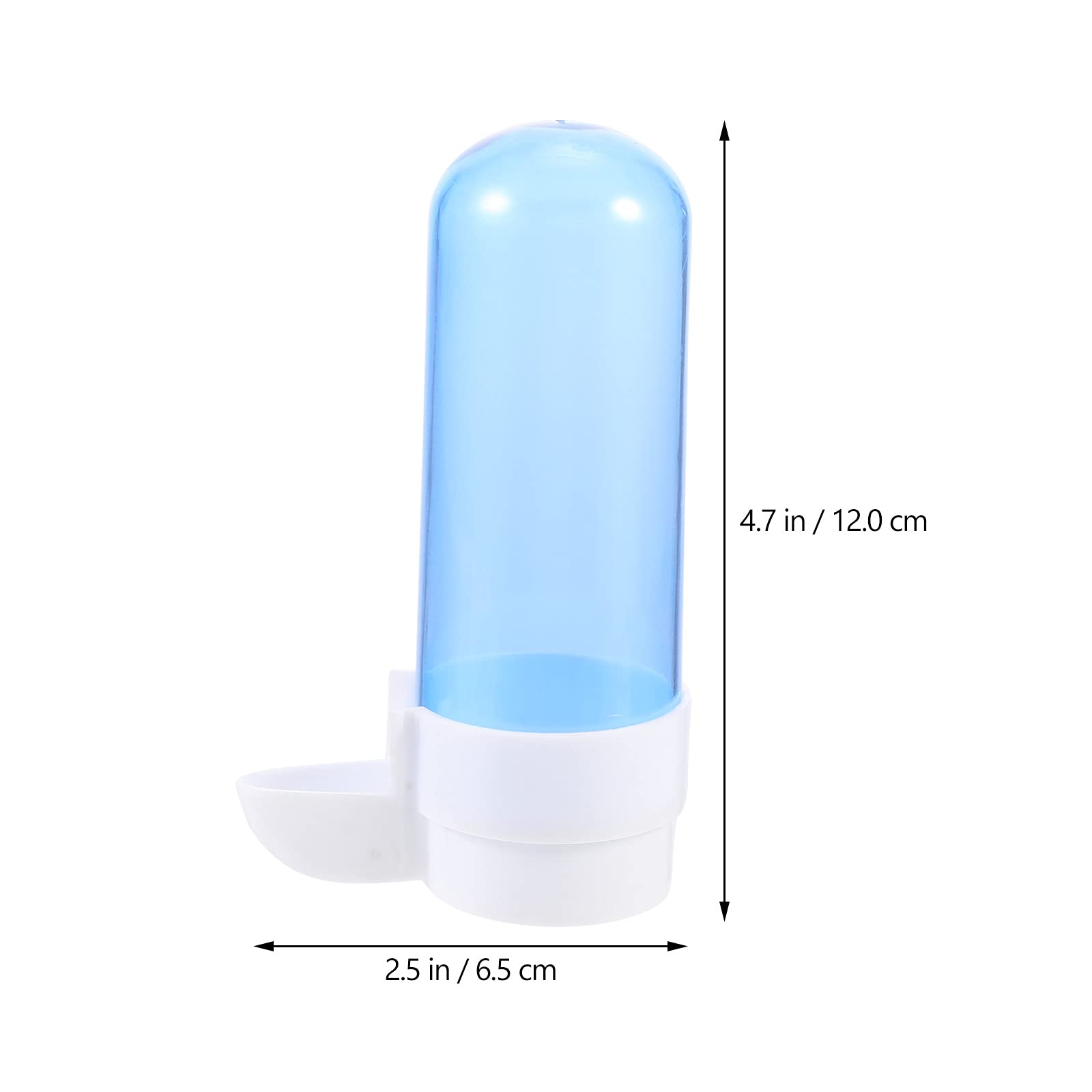 2pcs Bird Drinker Bird Food Holder Outdoor Bird Feeder Hanging Water Feeder Bird Supply Bird Feeder Tray Outdoor Bird Water Container Plastic Bird Feeder Bird Food Container