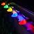 25Ft Christmas Lights Multicolor, C7 Vintage Christmas Lights with 27 Multicolor Ceramic Glass Bulbs, Hanging Outdoor String Lights for Holidays, Christmas Prom Party Wedding Decor, Green Wire