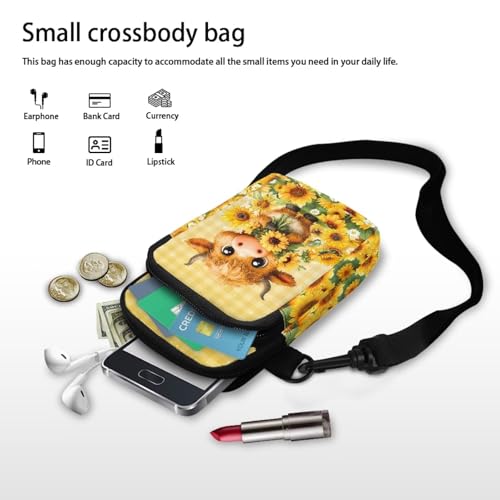 Image of Xpyiqun Small Crossbody Bag Women Phone Purses Sling Shoulder Handbag Cross Body Pouch Wallet Bags