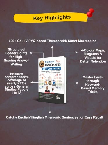 Disha Mnemonics Magic for UPSC Mains 600+ PYQ - Image 5