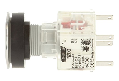 Schlegel 23.000.652 Push Button Stainless Steel, Clear Button Cap, Name Plate Start, Push Contact Sensor 2 Openers - Image 2