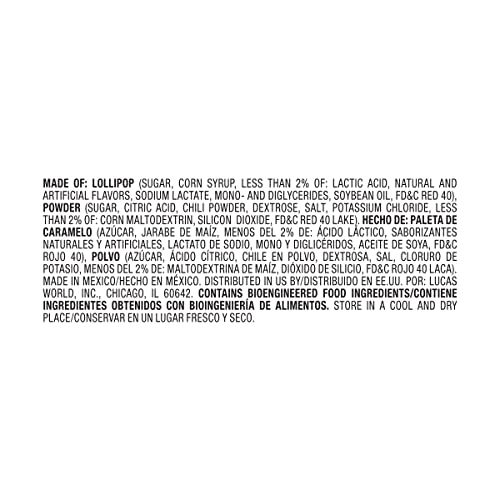 Lucas Muecas Lollipop Chamoy Flavor Candy, 0.96Oz - 10 Pieces Pack For Treats, Snack, Parties, Piñatas #TOP7