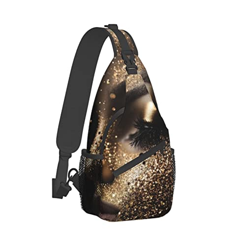 Mochila crossbody deportiva unisex resistente y ligera miniatura 1