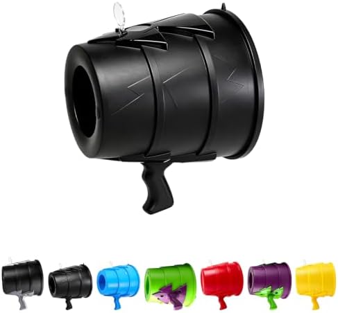 Air Cannon Toy, Handheld Air Blaster for Adults, Single Shot Air Vortex Cannon Toys, Air Shooter Blowing Gun, Outdoor Sports Toy for Party Games and Yard Activities，#01