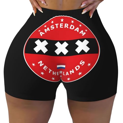 KINGUYSE Netherlands Amsterdam Flag Women