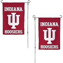 Desert Cactus Indiana University IU Garden Flag 19 x 12 Inch Indiana Hoosiers Banner, for Outdoor Display and Events Design H