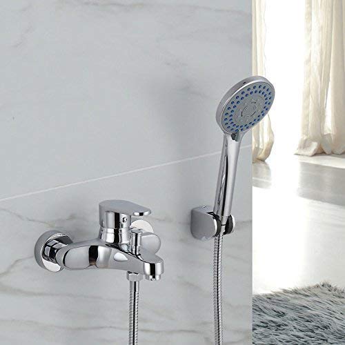 Robinet triple douche en cuivre pour baignoire familiale et spa