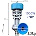 ZHOZHUT 1000W Micro Hydroelectric Generator 220V Single Pipe AC Hydro Generator Water Turbine Generator with Ballast and 75mm PVC Inlet Fitting, for Outdoor Camping, Lighting, Charging,1kw,220V