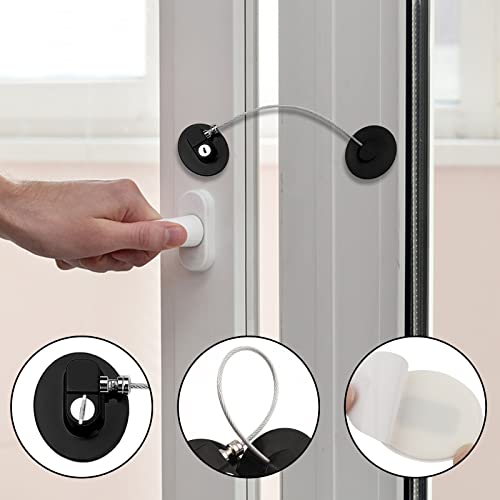 2 Pezzi Serrature per Porte del Frigorifero