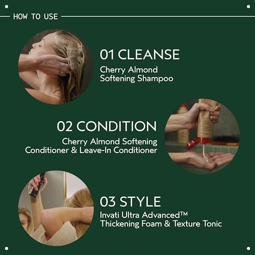 Aveda Cherry Almond Après-shampooing adoucissant | Cheveux normaux à secs | Huile de coco, beurre de karité | Sans silicone | Tonka, orange, ylang-ylang, 200 ml