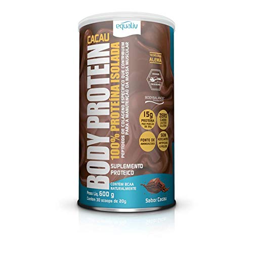 Kit 2 Body Protein Equaliv 600g Cacau