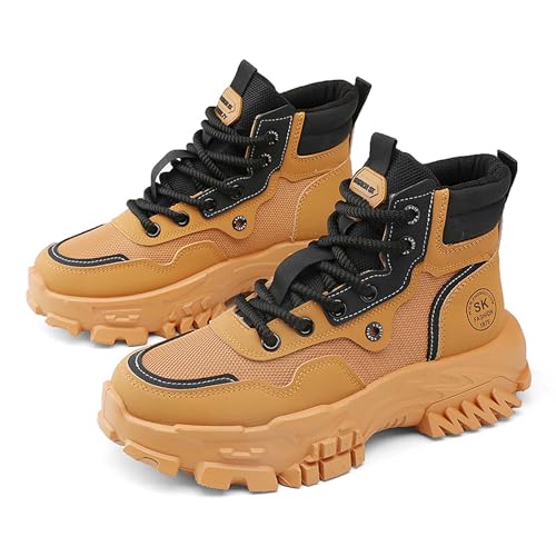 High Top Shoes, Thick Soled Mesh, Dad Shoes, Trendy Student Shoes, Sports and Casual Trendy Shoes, Fashionable Retro Simple Men's Classic Shoes2