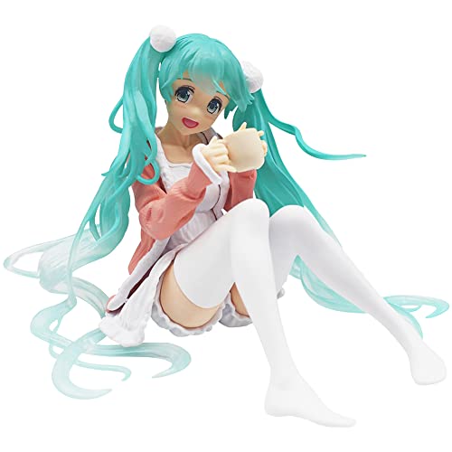 Ksopsdey Hatsune Miku Action Figure, Miku Ornaments, Miku Anime Figure Character Statue Collectibles Figurine Decoration Collectibles Ornament Gift for Fans Kids