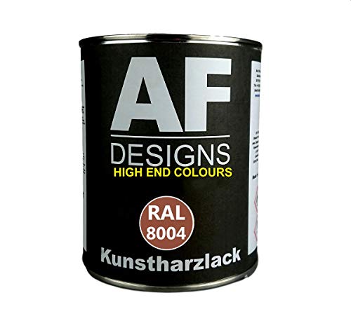 Alex Flittner Designs RAL8000-8028 - Barniz de Resina sintética (1 L), Brillante