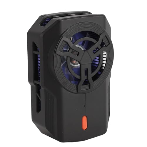 Raffreddatore per Telefono a Semiconduttore Prestazioni di Raffreddamento Migliorate compatibilità Regolabile Ventola Silenziosa Funzione di Ricarica di Emergenza Senza