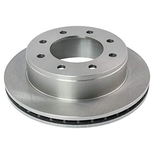 Image of TRQ Rear Brake Pad & Rotor Kit Compatible with 2003-2006 Chevrolet 2001-2006 GMC
