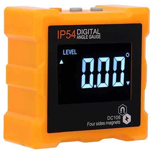 LCD Digital Protractor Protractor Inclinometer IP54 with Magnetic Industrial Measurement