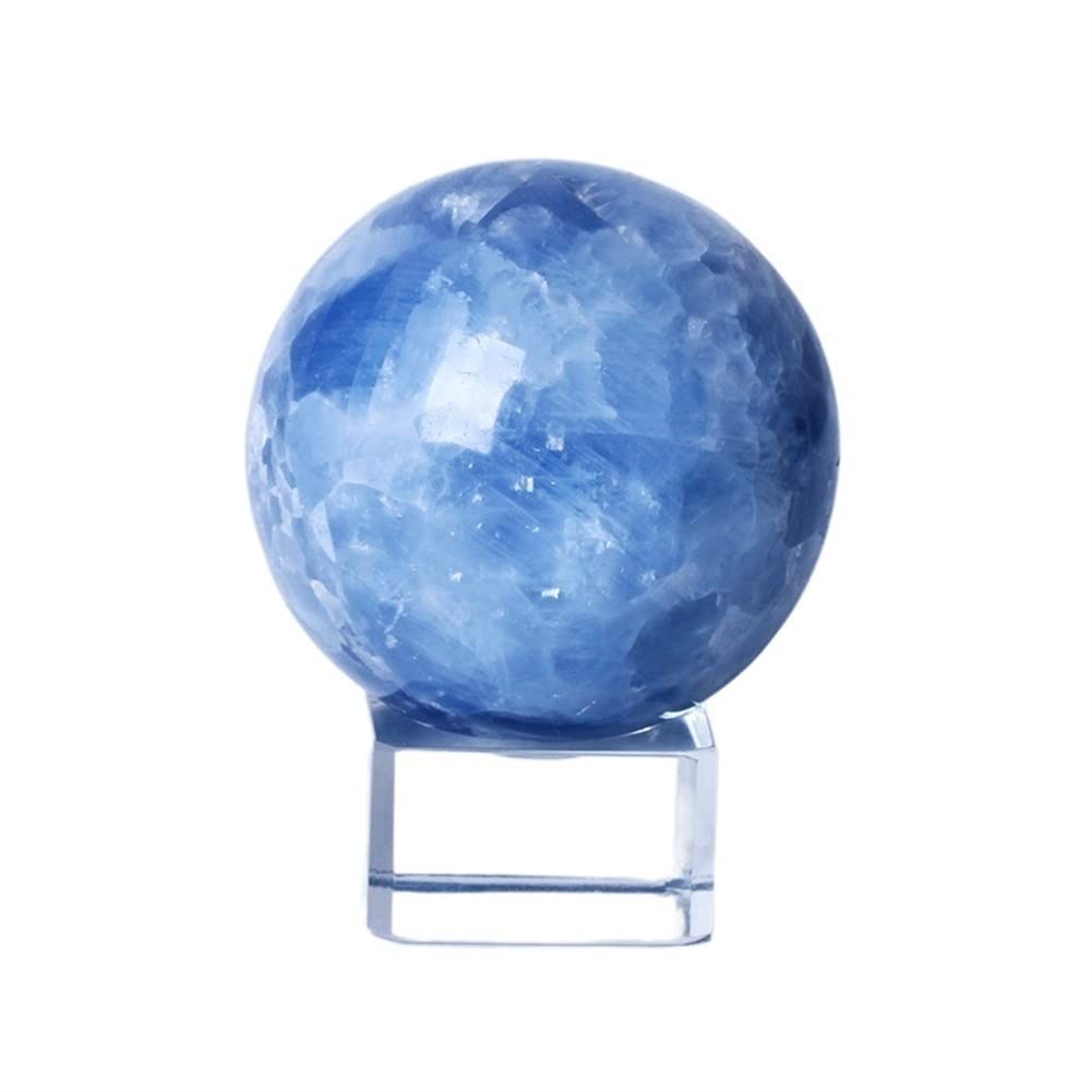 石　球体 Amazon.co.jp: UYSELA 天然結晶球体青色方解石結晶ボールブルー