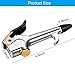Honoson 4 Pieces 1/4 NPT Lever Blow Gun Air Nozzle Dust Cleaning Blower Gun with Rubber and Safety Tip Nozzles Air Tool for Home Shop Garage Industry(Black)