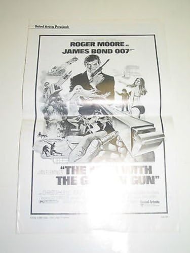 MAN WITH THE GOLDEN GUN  ORIG. U.S. PRESSBOOK (ROGER MOORE  JAMES BOND)