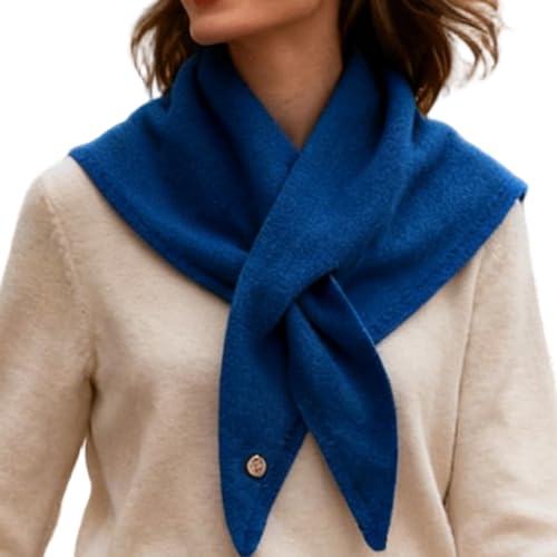 Yplkm Schals Für Damen,Dreieckschal Aus Wolle Modische Urlaubsaccessoires - Damen Handtaschenschal | Für Zuhause Herbst Alltag Party Outdoor Garten Camping Wandern Spazieren Pendeln Weihnachten Golf